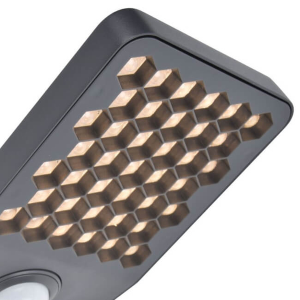 Zewnętrzna lampa na elewację ATLANTIS 7801607118 LED 14W 3000K IP54 szara