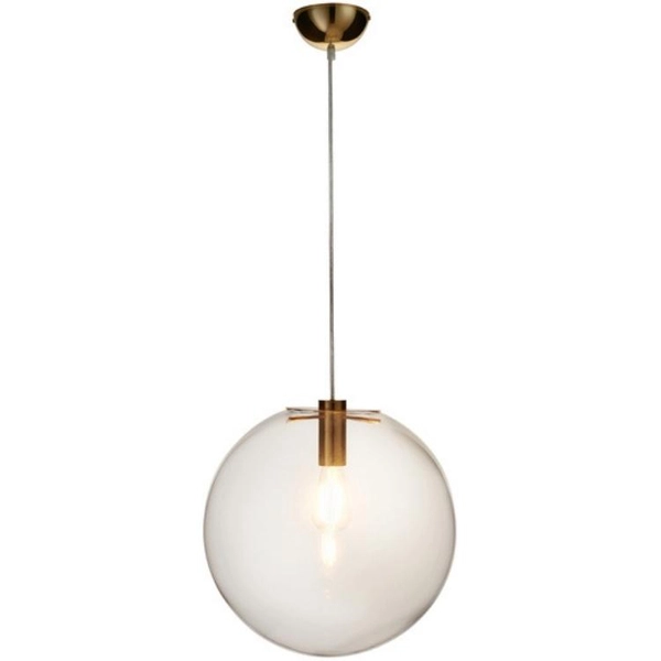 Kulista lampa wisząca Tonda ST-8722P-XL gold Step zwis przezroczysta