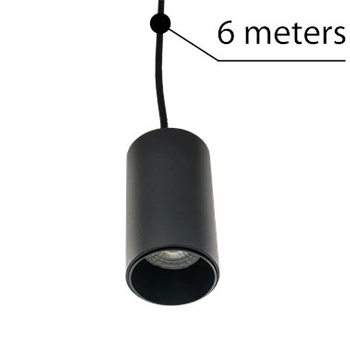 Zawiesie 6m Ziko AZ3412 Azzardo moduł wiszący czarny