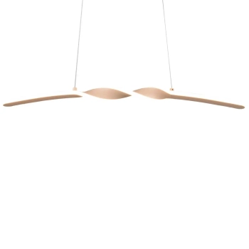 Wisząca lampa do salonu GINKO R35791166 LED 18W 3000K beżowy