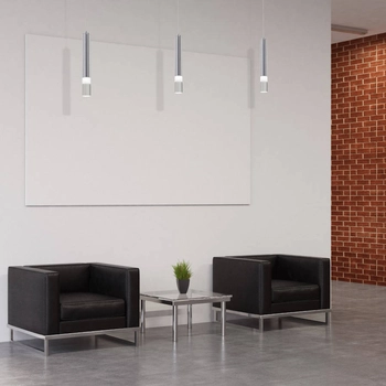 LAMPA wisząca ICE ML321 Milagro zwis OPRAWA tuba sopel LED 5W 4000K chrom