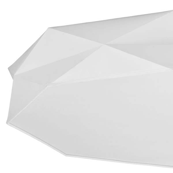 Okrągła lampa sufitowa Kantoor 4225 TK Lighting geometryczna biała