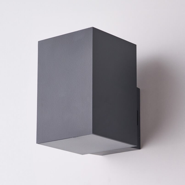 Lampa wodoodporna Roland AZ5229 LED 9W 3000K kwadratowa szara