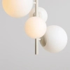 Wisząca lampa molekułowa Bloom 1091L9 Aldex kule ball białe kremowe