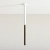 Podłużna lampa sufitowa Stick 1067PL_G_S Aldex regulacja biały złoty