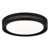 Ażurowa lampa sufitowa Ronda LP-9587/1C-40 BK LED 25W 3000-6000K czarny