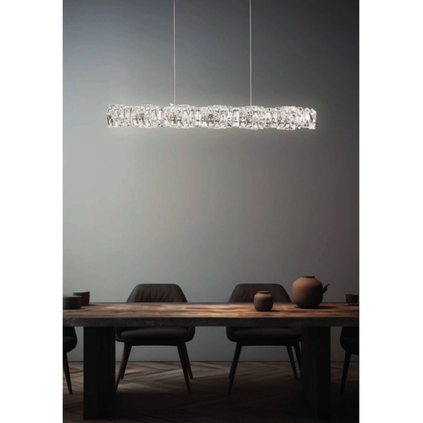 Pałacowa lampa wisząca FLORENCE AZ6187 Azzardo LED 36W 4000K złota