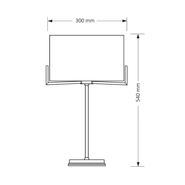 Lampa stołowa gabinetowa Nemi NEM-LG-1 (ZM) abażurowa biała mosiądz