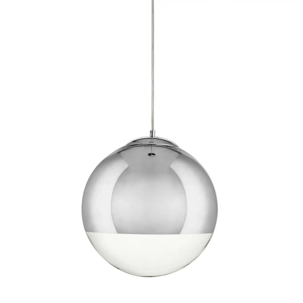 Lustrzana lampa wisząca Flash MP1238-300 chrome Step kula szklana chrom