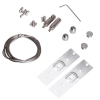 Zestaw podwieszanych linek do szyn natynkowych Magnetic MA0024 Maxlight chrom