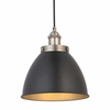 Jadalniana lampa wisząca Franklin 98750 Endon vintage cyna czarna