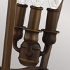 Lampa wisząca na łańcuchu Yarmouth FE-YARMOUTH-3P vintage mosiądz