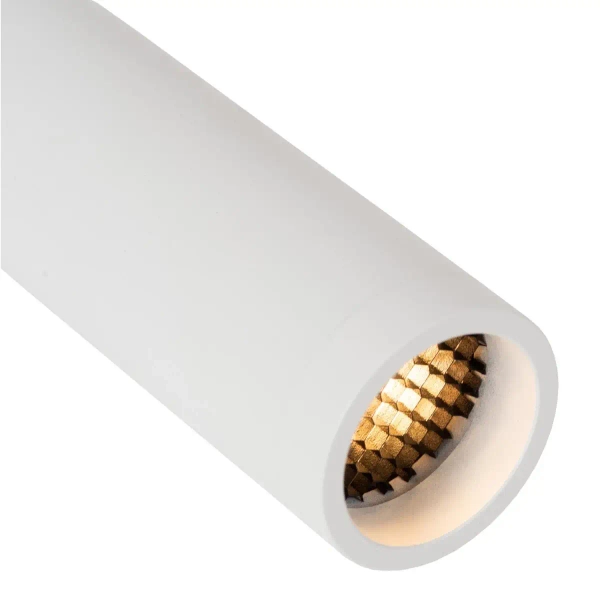 Szynowa lampa jednofazowa Track 22975/01/31 do jadalni tuba biała