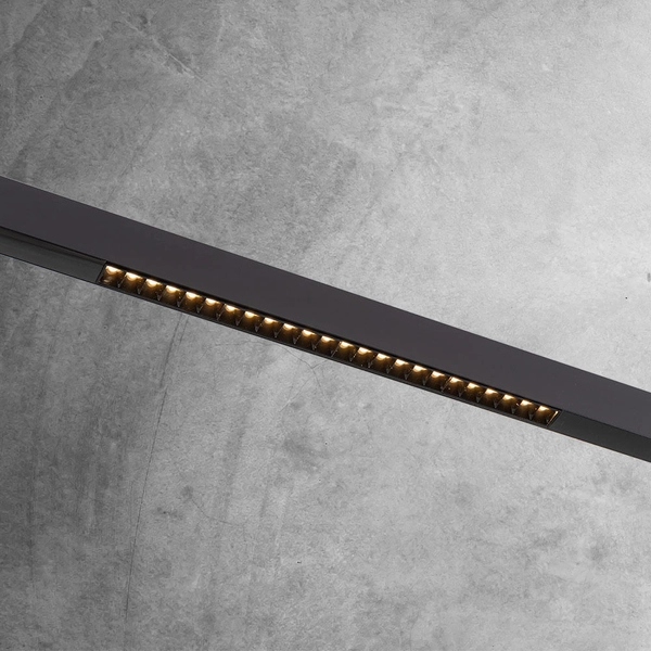 Spot na magnetyczne szyny Komatsu 6560 Shilo LED 9W 3000K metalowy czarny