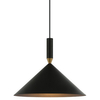 Nowoczesna lampa wisząca Drello PND-541101-BK Italux zwis do jadalni czarny