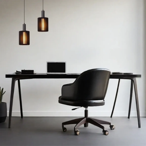 Loftowa wisząca lampa Lambres 45410/15/30 Lucide do sypialni czarna