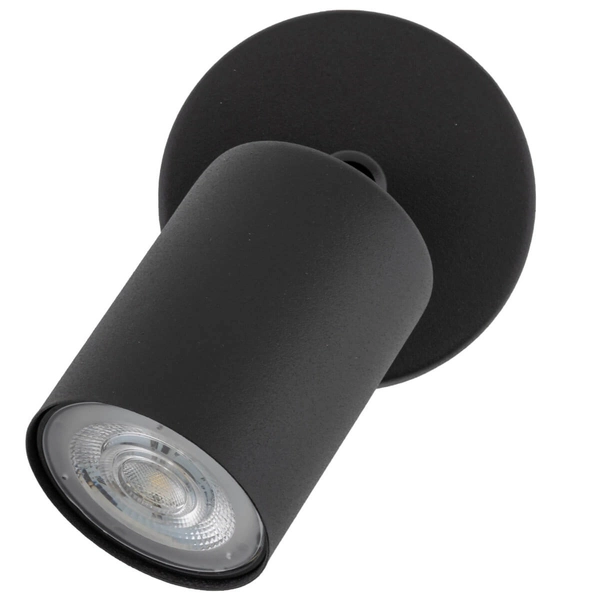 Sufitowa lampa Top 5739 reflektorek regulowana tubka czarna