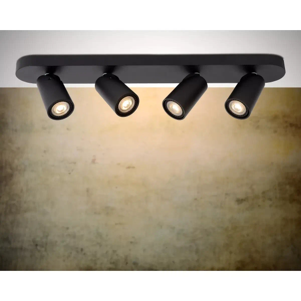 Sufitowa lampa XYRUS 23954/21/30 Lucide rurki reflektorki czarna