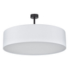 Sufitowa lampa do sypialni Rondo 4242 TK Lighting z tkaniny biała