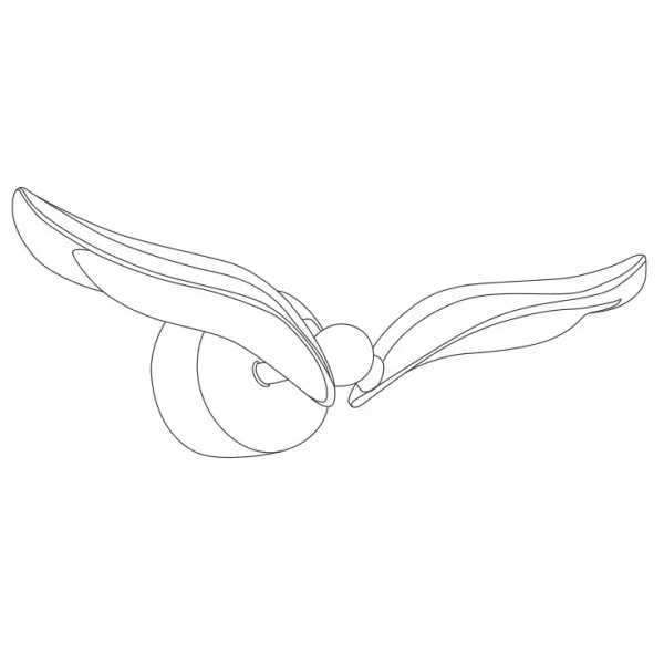 Ścienna lampa ptak GUFO ST-DL8503 LED 6W 3000K różowa złota