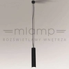 LAMPA wisząca NODA 5542 Shilo sopel OPRAWA metalowa ZWIS tuba czarna outlet