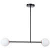 Sufitowa LAMPA industrialna GAMA 33192 Sigma metalowa OPRAWA kule balls natynkowe molekuły sticks loftowe czarne