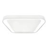 Sypialniana lampa sufitowa Quadro LED 66W 3000-6000K nad łóżko biała