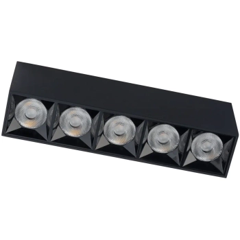 Lampa sufitowa Midi 10055 Nowodvorski LED 20W 3000K do salonu czarna
