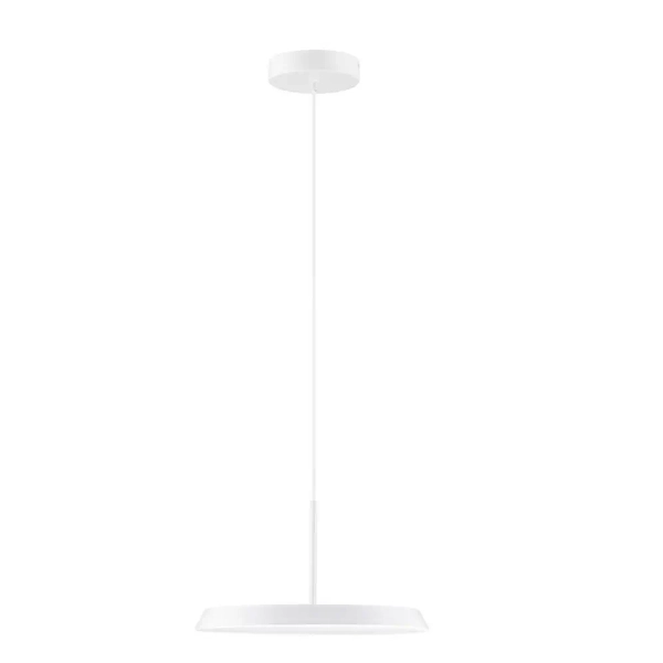 Metalowa lampa wisząca FOVENTO LE45443 LED 27W 3000K metalowa biała