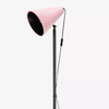 Podłogowa lampa metalowa CILLA 107928 Markslojd stożkowy klosz różowy czarna