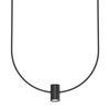 Zwisająca lampa metalowa No.C 5086 Shilo regulowana 58cm nad stół czarny