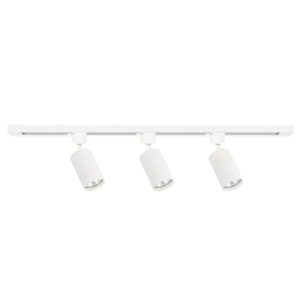 Regulowana przysufitowa lampa 1m Tiger Track ML2127 na listwie biały