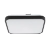 Kwadratowy plafon do kuchni AGNES SQUARE 10983 LED 16W 3000K IP44 czarny