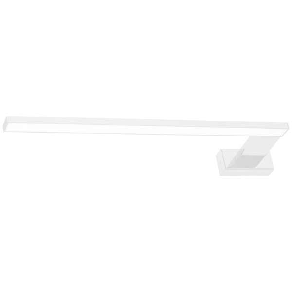 Kinkiet LAMPA ścienna SHINE ML3876 Milagro łazienkowa OPRAWA listwa LED 11W 4000K nad lustro IP44 biała