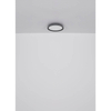 Okrągła lampa sufitowa Belissa 41588D LED 30W 3000K czarna biała