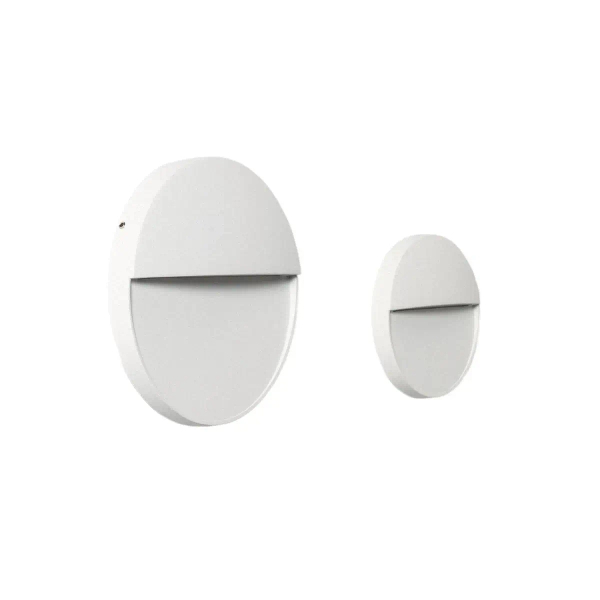 Elewacyjna lampa okrągła Lunaria ABR-LZKO-B LED 6W 2200-4000K IP54 biała