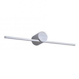 Metalowy kinkiet chrom Modern Slim LP-777/1W M CH LED 6W lampa ścienna nad lustro