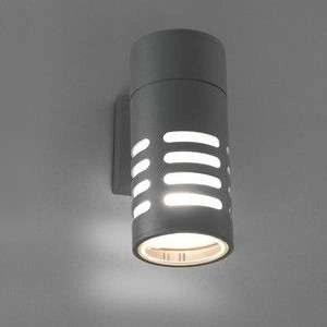 Kinkiet LAMPA elewacyjna MEKONG 4418 Nowodvorski zewnętrzna OPRAWA ścienna do ogrodu IP54 tuba outdoor grafitowa