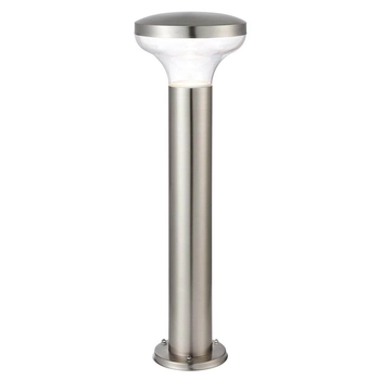 Stojący słupek zewnętrzny Roko 67703 IP44 srebrny przezroczysty
