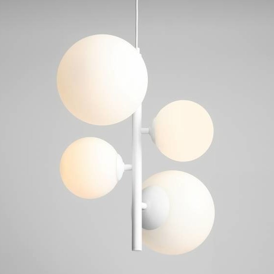 Wisząca lampa modernistyczna BLOOM 1091L Aldex kule balls do sypialni