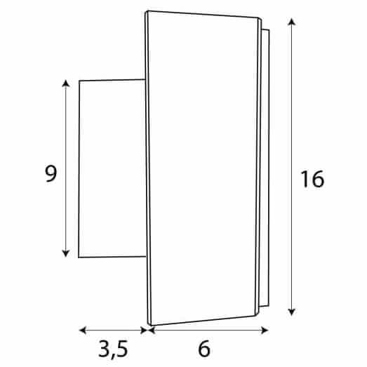 Kinkiet na ścianę Lipari W0358 Maxlight LED 6W 3000K okrąg złoty