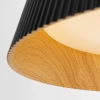 Plafon FABIO C0282 czarny LED 36W 3000K do salonu 46cm