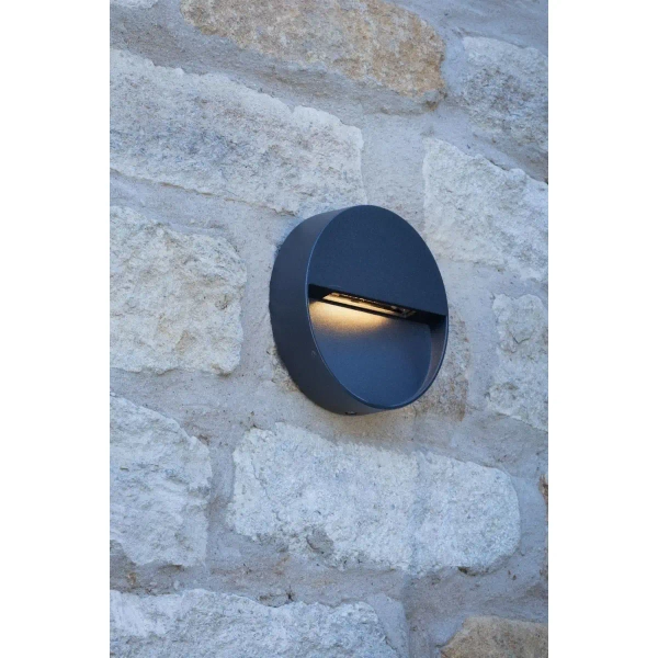 Zewnętrzny spotlight Ugo UGO2139 LED 1,5W 3000K okrągłe oczko IP65 antracyt