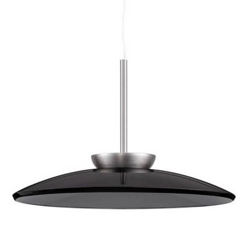 Lampa wisząca do kuchni HUANUCO LE44838 LED 21W 3000K talerz czarna szara