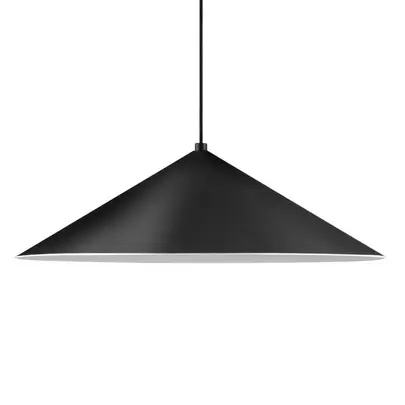 Stożkowa wisząca lampa ZOLBINO LE45422 LED 12W 3000K czarny