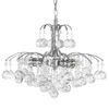 LAMPA wisząca Monte Carlo 6247/3 8C Elem metalowa OPRAWA crystal ŻYRADNOL glamour zwis chrom