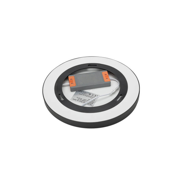 Ledowy plafon natynkowy Riberio LED 30W 3000K do salonu czarna