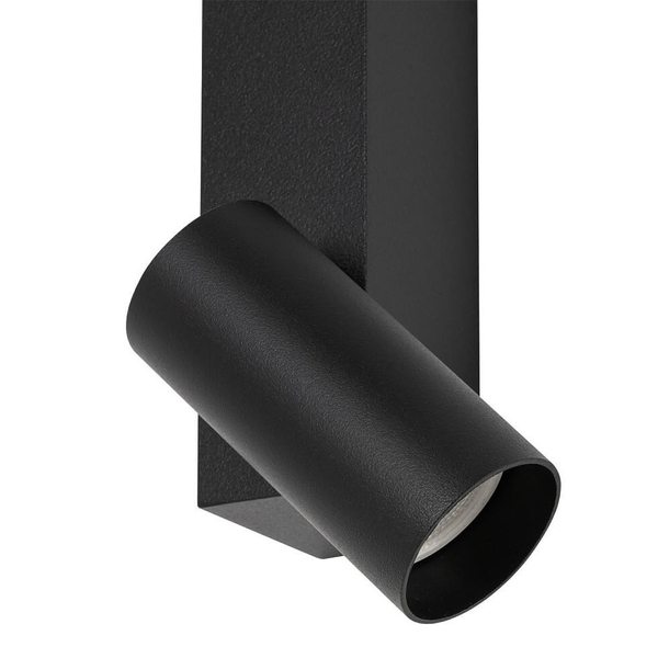 Lampa metalowa sufitowa Easy 11426 LED 11W 3000K z regulacją tuba czarna