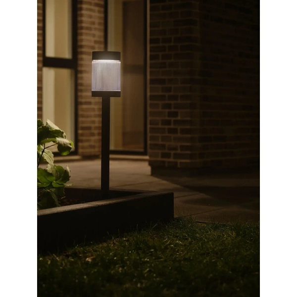 Ogrodowa lampka stojąca tuba Coupar 2518228003 IP44 czarny