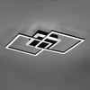 Geometryczna lampa sufitowa HALIA DL132-62793 LED 25W 3000K czarna